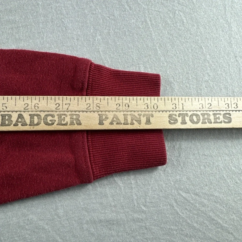 True Religion Flock Logo Sweater Mens S Red Long Sleeve Sweatshirt Y2K Preppy